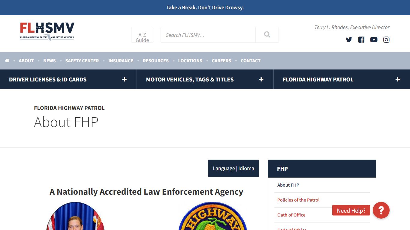 About FHP - Florida Department of Highway Safety and Motor Vehicles